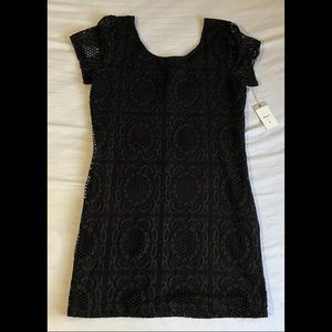 Forever 21 black lace dress